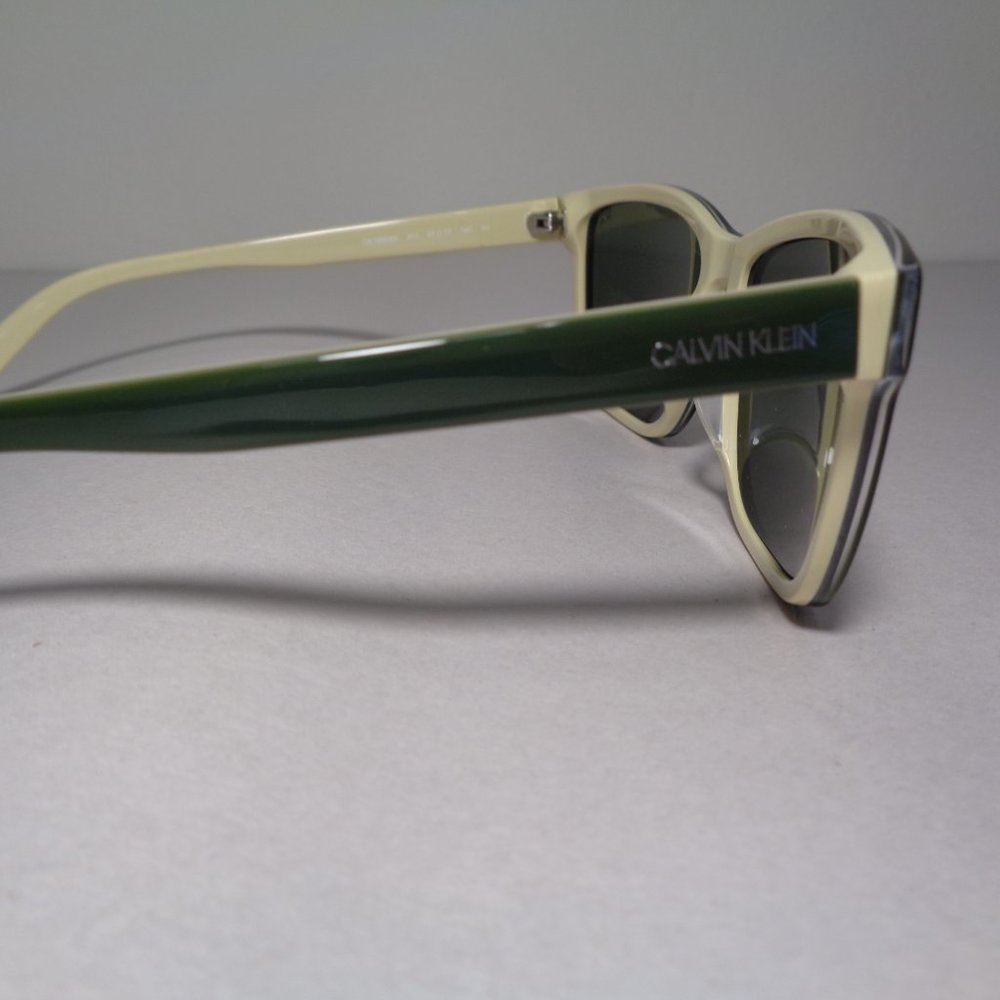 Calvin Klein CK18508S Green Yellow New Sunglasses - Picture 9 of 15